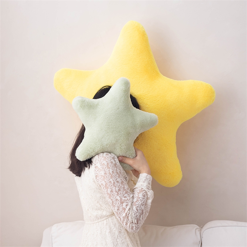 星星抱枕ins北欧星星抱枕超软可爱毛绒睡枕软妹礼物详情22