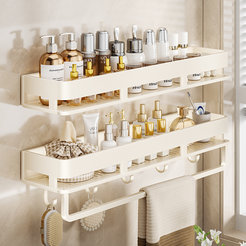 Wall-mounted storage racks for the makeup room without drilling, wall-mounted storage racks for toiletries, and wall-mounted storage racks for the bathroom Item Picture