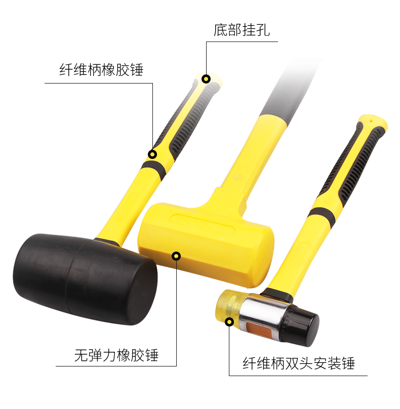 Persian tiling special rubber hammer, non-elastic rubber hammer, leather hammer, soft rubber hammer, rubber hammer pic 2