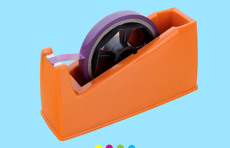 Desktop tape holder, transparent tape table, adhesive tape cutter, adhesive paper holder, factory desktop dual-purpose tape machine pic 16