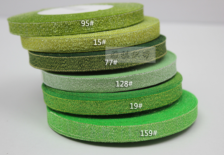 7mm 25Y闪亮葱带彩葱带蝴蝶结缎带丝带织带DIY发饰材料包装彩带详情2