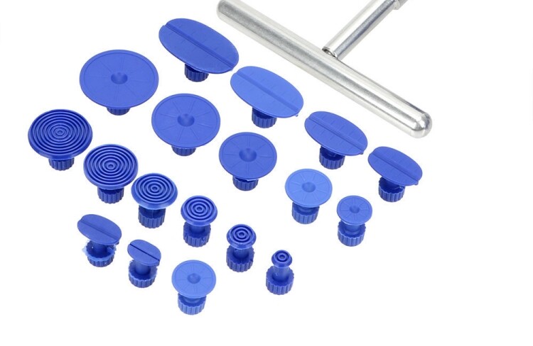 The car dent repair sheet metal tool suction cup can pull the car body powerfully without leaving any marks or damage to the full set of door concavity and convexity pic 7