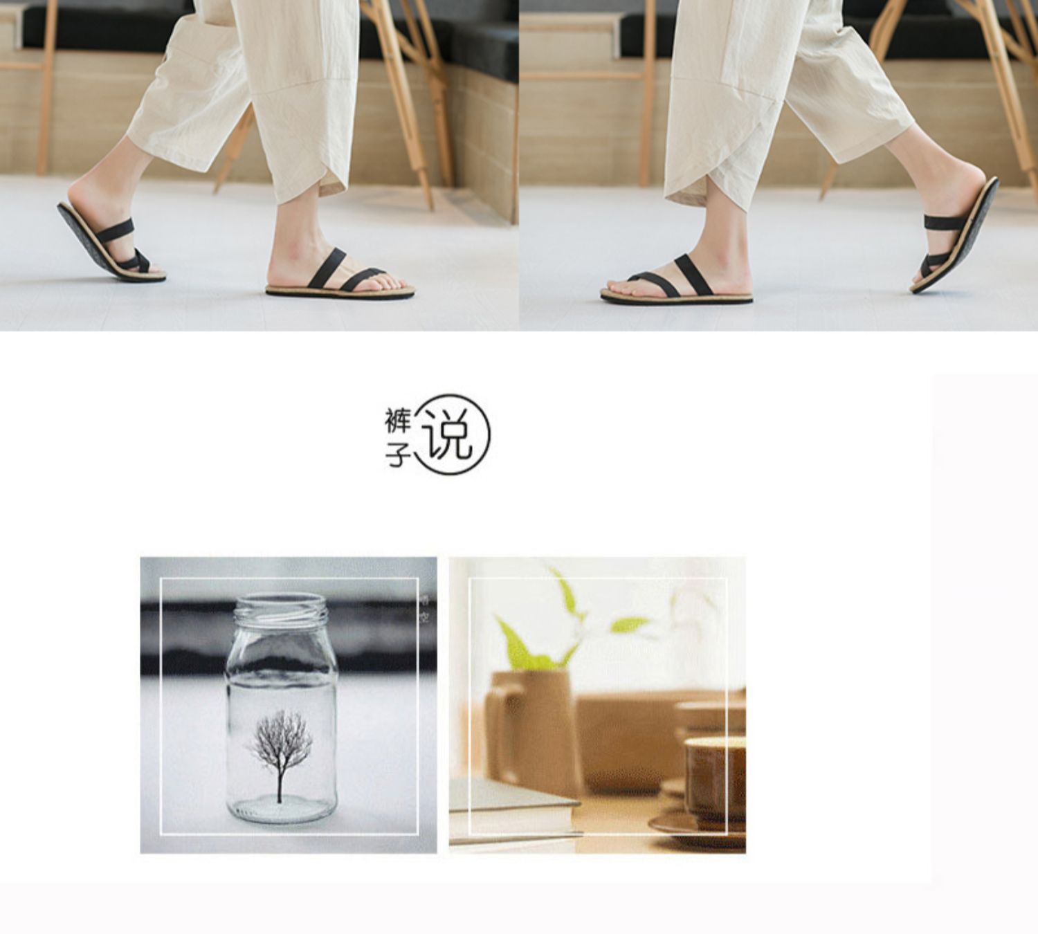 Aliexpress 2022 Summer New Style Chinese style simple solid color seven-inch wide-leg pants for men, beach pants, casual pants for men pic 46