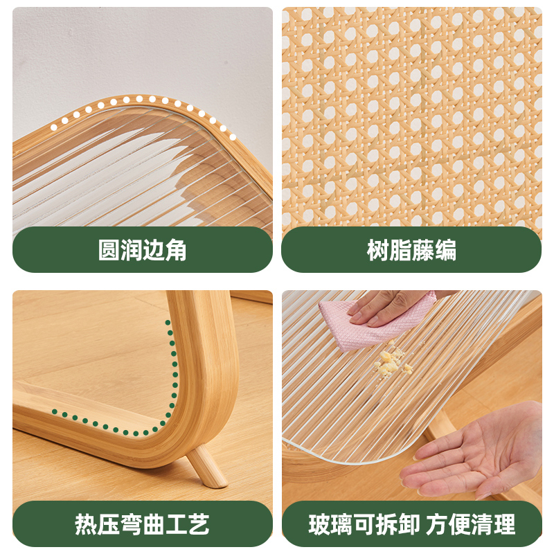 超市小型展示架/置物架/微波炉架置物架/浴室必备用品/美容仪器推车白底实物图