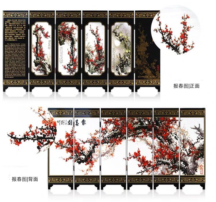 National trend cultural and creative wood carvings, root carvings, table small screen ornaments, mini antique facial masks, special gifts suitable for foreigners, in stock, showcasing Chinese style cultural characteristics pic 9