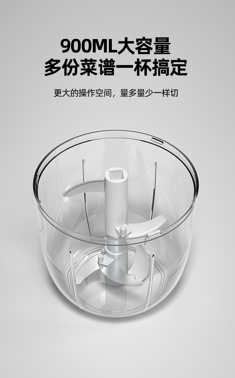 蒜泥神器拉蒜打蒜捣蒜泥绞蒜末压蒜大蒜手动蒜蓉搅碎机切蒜捣蒜器详情12