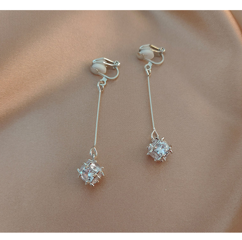 高级感珍珠耳夹无耳洞三角耳夹复古流苏耳环气质耳饰外贸饰品批发详情24