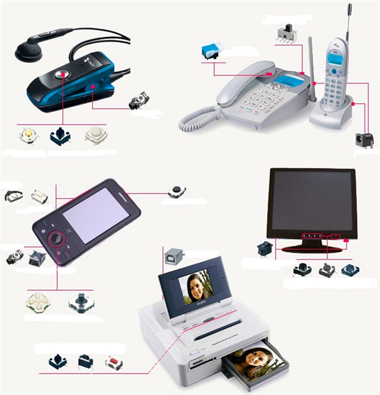 SK-12D07 (1P2T) 2-position toggle switch with various heights, 2 fixed feet, 2.0 foot spacing, three-foot horizontal type pic 7