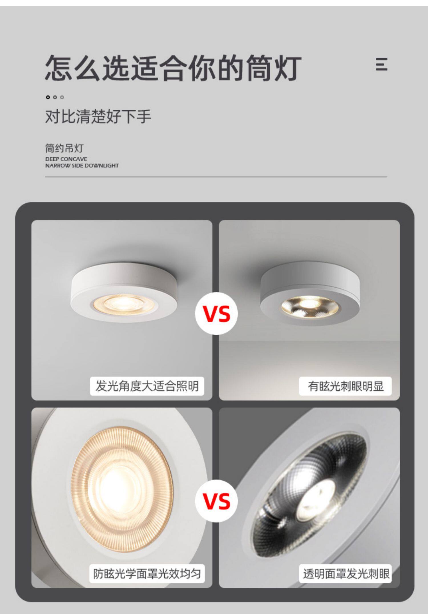 Exposed ultra-thin led small spotlights, cabinets, wine cabinets, display cabinets, mini shelf lights, corridor and passage lights, ceiling downlights, 5w pic 3