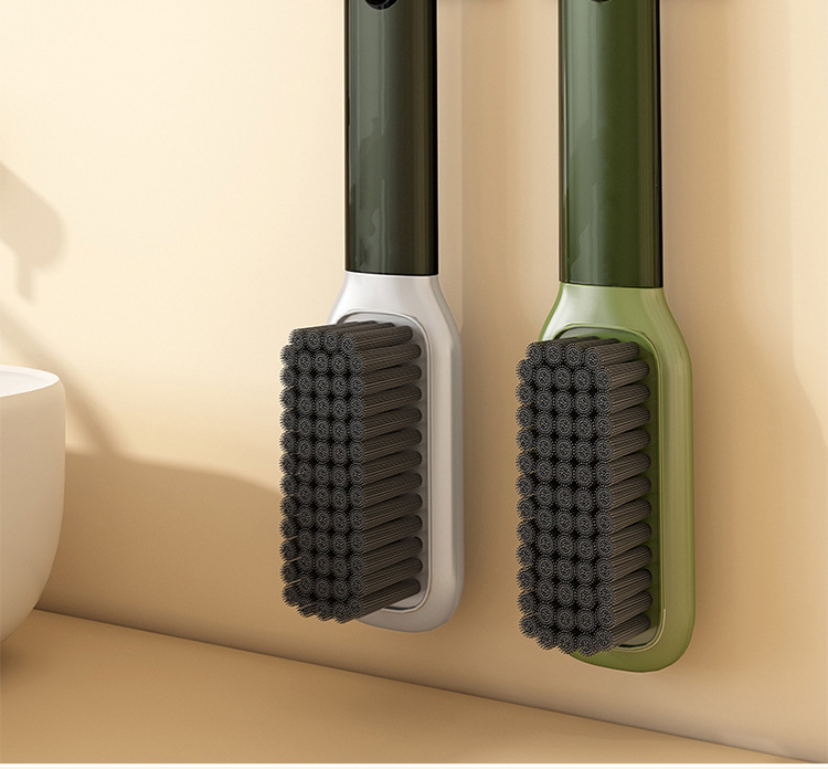 Plastic shoe brush, household shoe washing brush, laundry cleaning brush set, multi-functional brush, student shoe brushing and washing small brush pic 19