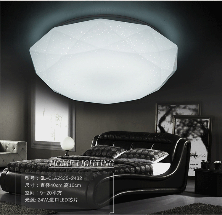 Led ceiling lamps, simple and modern acrylic bedroom, living room, balcony, corridor and corridor lighting fixtures, home ceiling lamps pic 19