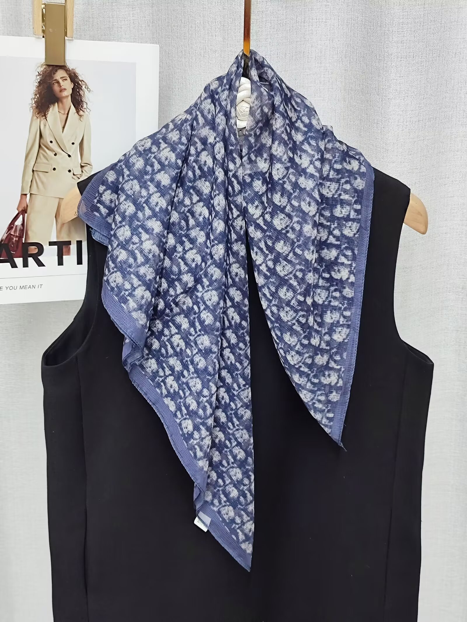 【 Lightweight Celissa 】 New Spring/Summer 2025 Silk scarf, versatile and stylish Celissa, high-end and stylish scarf pic 12