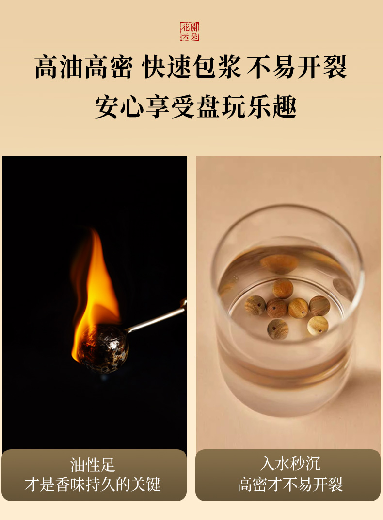 天然绿檀木双圈手串男女款黑曜石檀香木质佛念珠复古盘玩手链礼物详情8