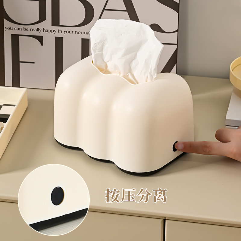 علبة المناديل الورقية، ورق المائدة، غرفة الجلوس الفاخرة، المناديل الجميلة، والرياح الكريمة Specification image