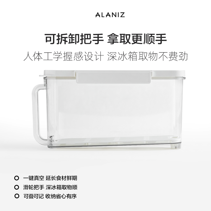 صندوق مختوم ذو مستوى غذائي مختوم مخصص للثلاجة الخالي الخالي (Alaniz) Item Picture