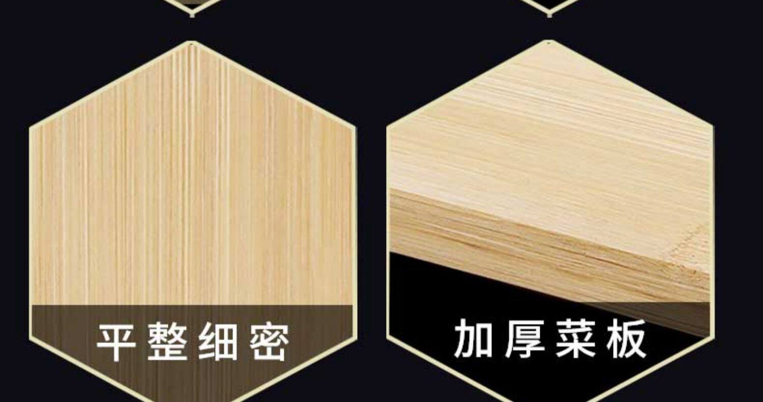 阳江菜刀菜板家用厨房刀具套装二合一全套切片刀砧板辅食厨具组合详情22