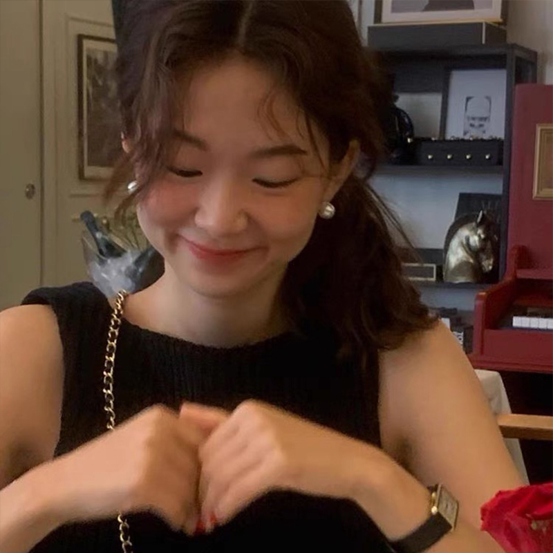 Jennie同款珍珠耳钉2025年新款潮通勤百搭耳环女韩国气质网红耳饰详情7