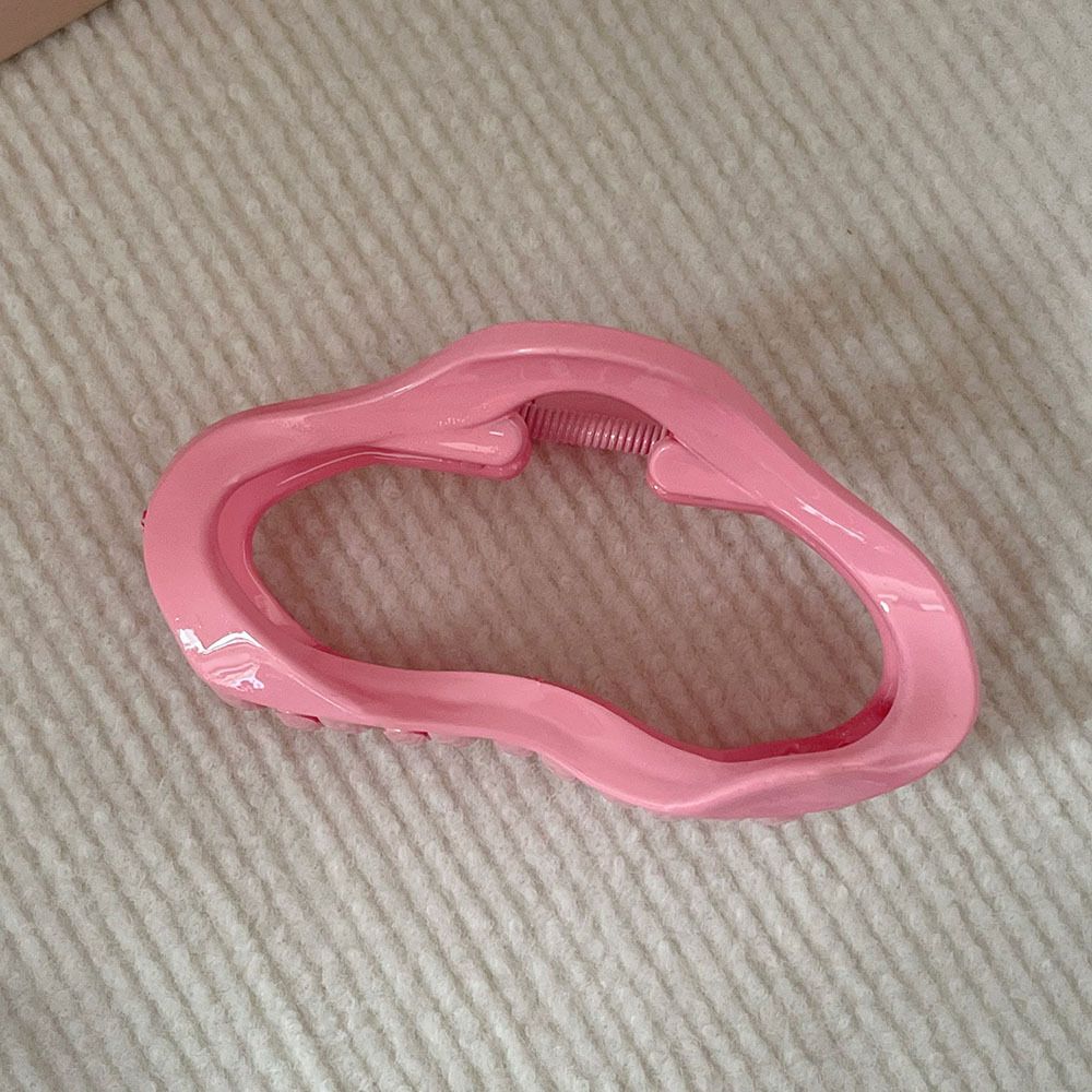 Candy-colored cloud grab clip, large shark clip headwear, women's back of the head hair clip, new popular style in 2025 Item Picture