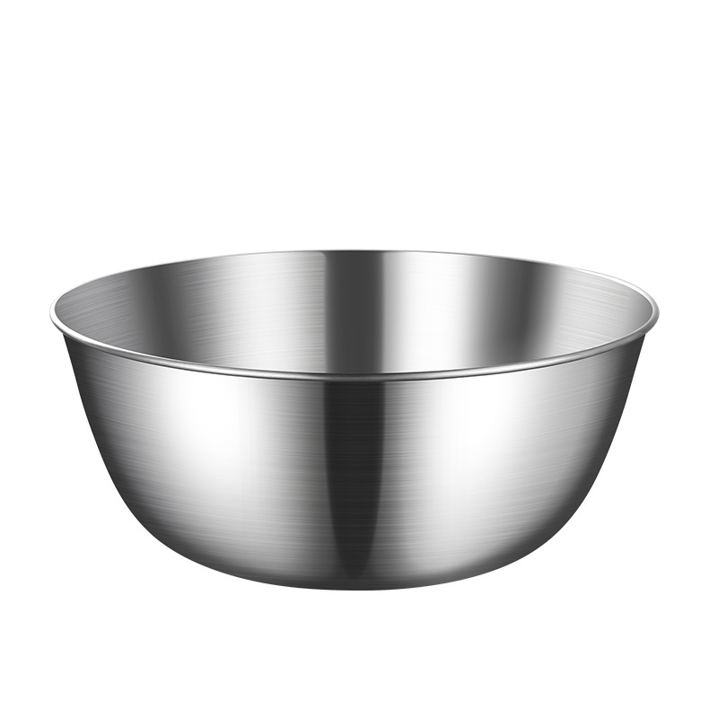 Export trade order! It's actually quite useful! 304 stainless steel draining basket, vegetable washing, egg beating and rice washing basin Item Picture