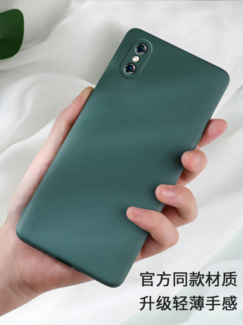 适用苹果x手机壳iPhoneX保护套iponex新款ipx液态硅胶ix外壳纯色详情5