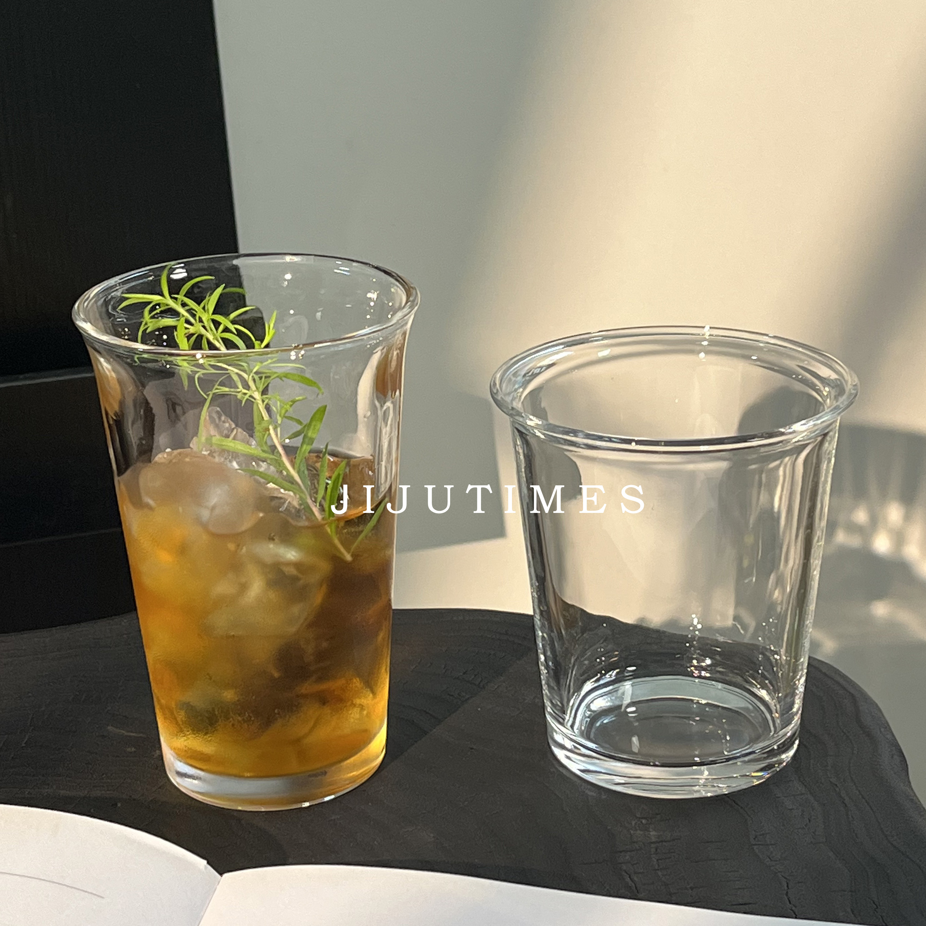 Simple glass cups, ins reverse coffee cups, water cups, tea cups, milk drink cups, milkshakes, milk tea, coffee and breakfast cups pic 5