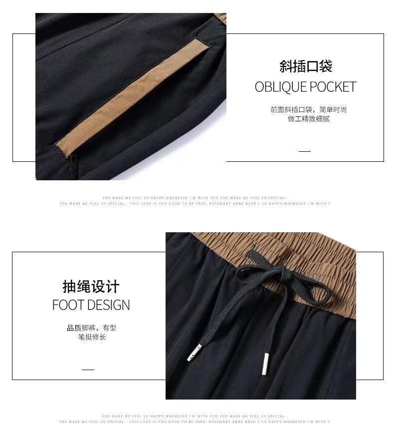 清仓捡漏尾单大牌外贸短裤男夏天薄款冰丝五分裤男士休闲运动中裤详情18