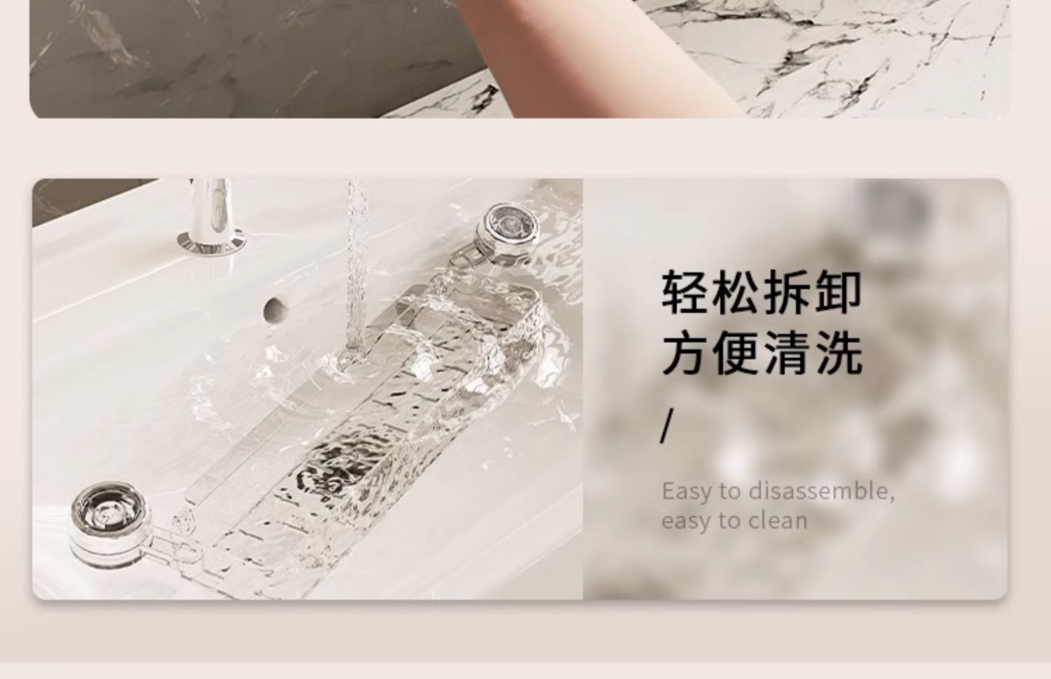 吸盘卫生间置物架免打孔洗漱台浴室用品洗手台厕所墙上收纳架壁挂详情14