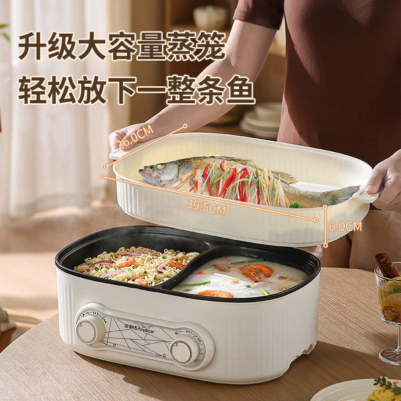 电蒸锅实物图