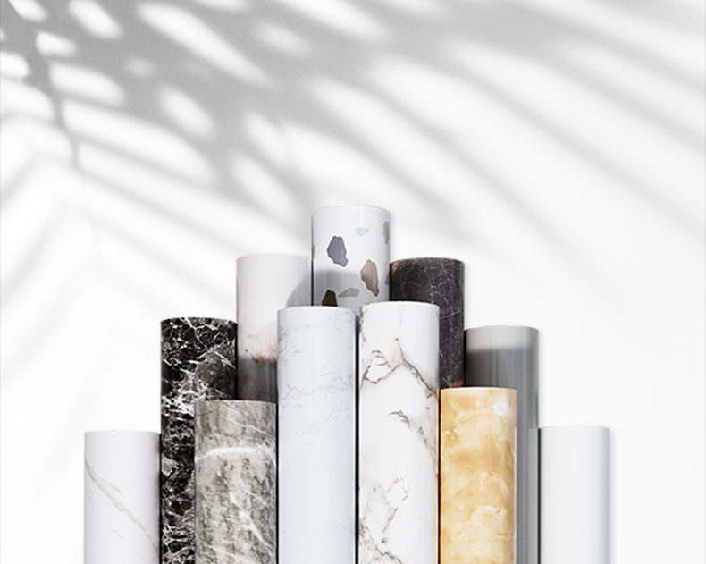 墙纸自粘家用加厚防水瓷砖墙贴橱柜灶台桌面装饰厨房防油贴纸批发详情8