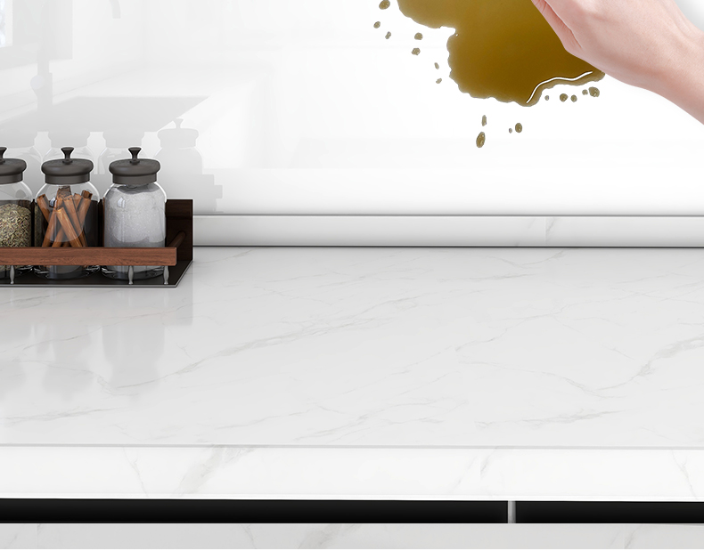 墙纸自粘家用加厚防水瓷砖墙贴橱柜灶台桌面装饰厨房防油贴纸批发详情17