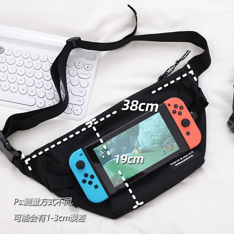 斜挎包男款潮牌潮流胸包男士背包运动单肩包女手机男生小挎包腰包详情2