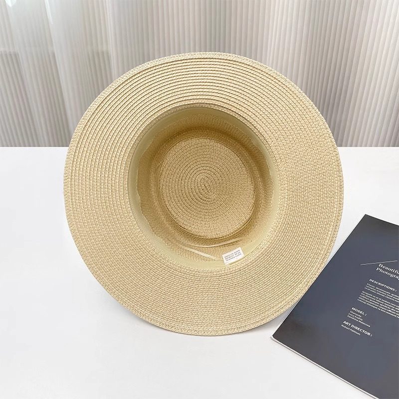 Fashionable and versatile beach straw hats, wheat straw sun hats, baseball caps, straw hats pic 15