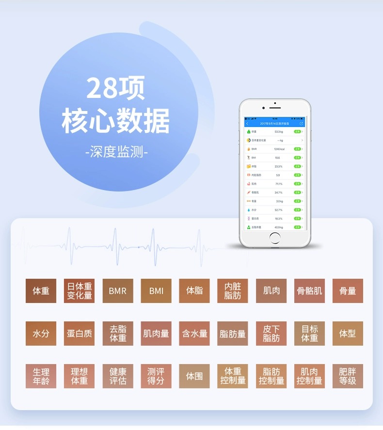 Body fat scale, dedicated body weight scale, smart and precise household, small professional smart electronic scale, Bluetooth wholesale pic 16