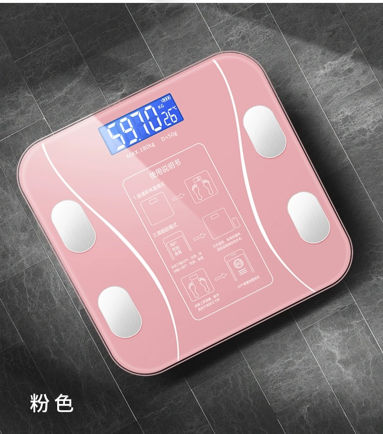 Body fat scale, dedicated body weight scale, smart and precise household, small professional smart electronic scale, Bluetooth wholesale pic 27
