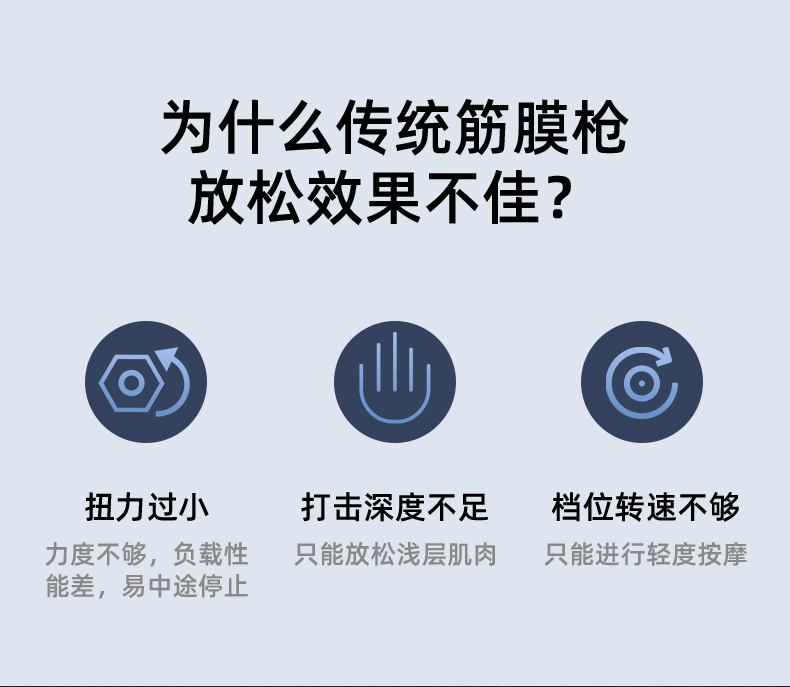 联想筋膜枪肌肉放松按摩器男生女生多功能震动颈膜枪电动按摩枪详情13