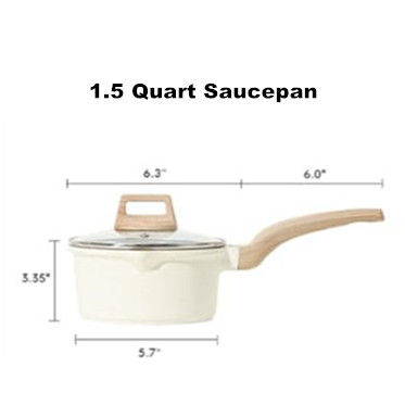 Saucepan Sauce Pan Milk Pan Cooking Nonstick Stone Coating Item Picture