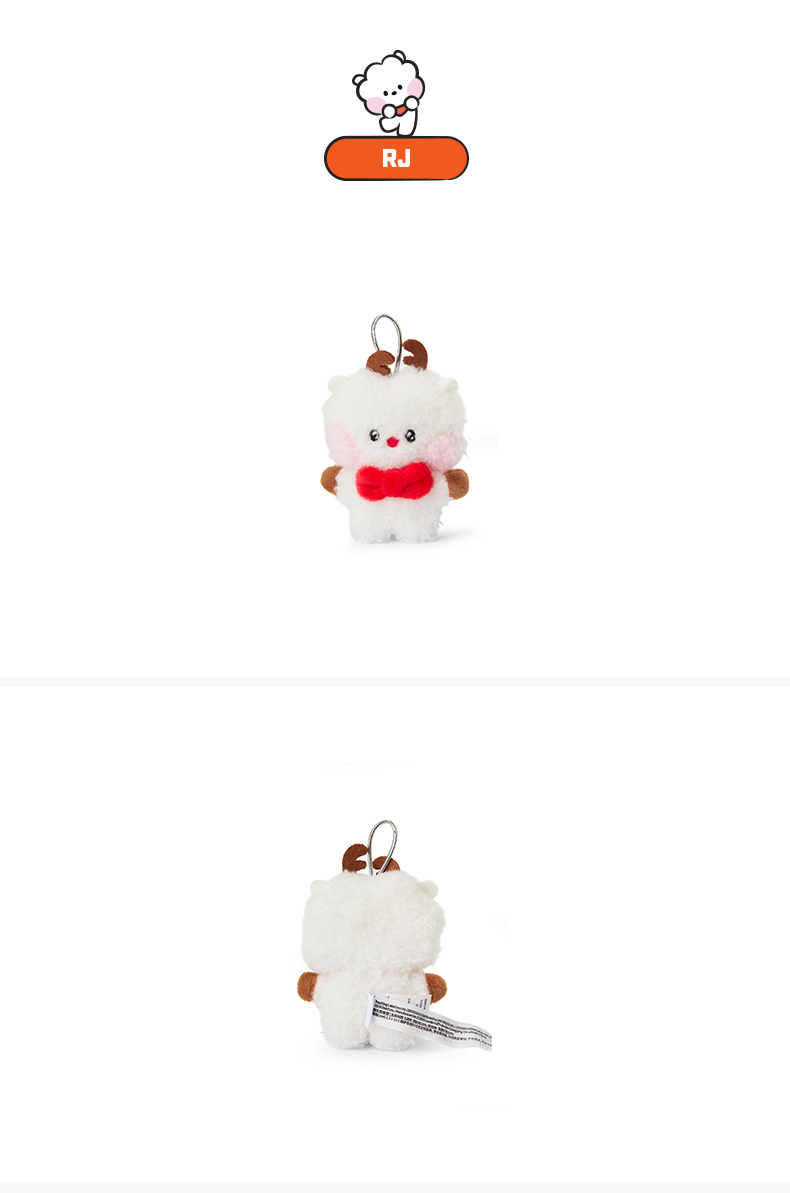 BT21miniminini圣诞系列毛绒挂件玩偶钥匙扣礼品可爱公仔娃娃玩具详情8