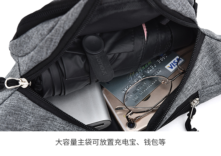 腰包男女多功能大容量防泼水收银生意包耐磨户外运动手机钱包钱包详情29