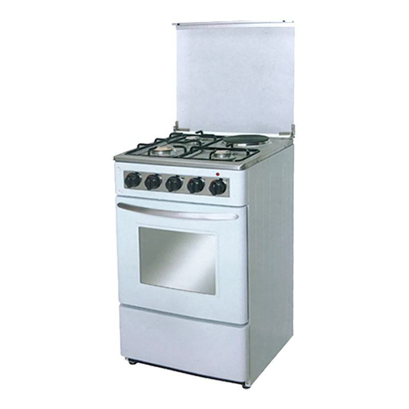 Export European-style stoves, vertical multi-hole gas stoves, three-gas and one-electricity stainless steel mechanical integrated oven stoves Application Scenario