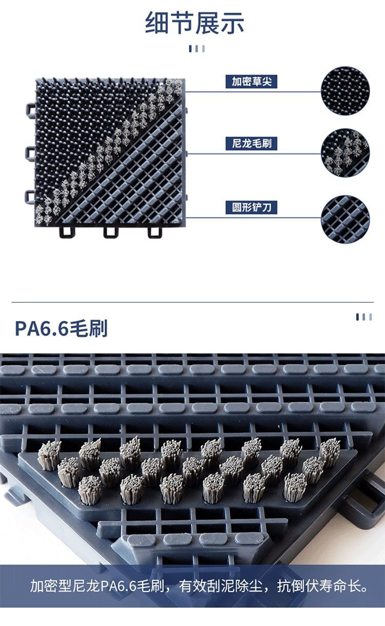 室外防滑地垫酒店门口进门脚垫户外商用除尘门垫入户门外防水地毯详情11