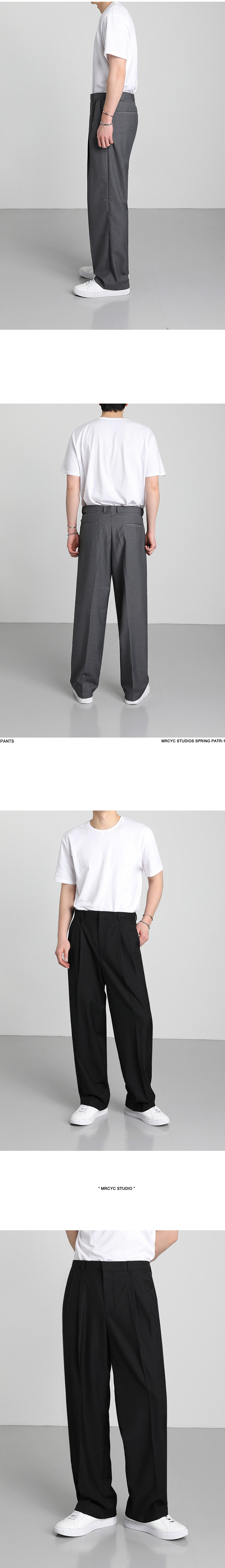 MYQ西装裤男士夏季韩版宽松直筒潮流百搭休闲垂坠感阔腿小西裤详情6