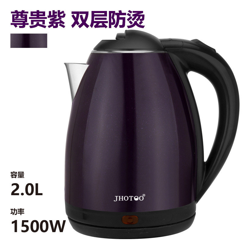 2L electric kettle, household automatic power-off kettle, large-capacity tea house stainless steel electric kettle, double-layer anti-scald Application Scenario