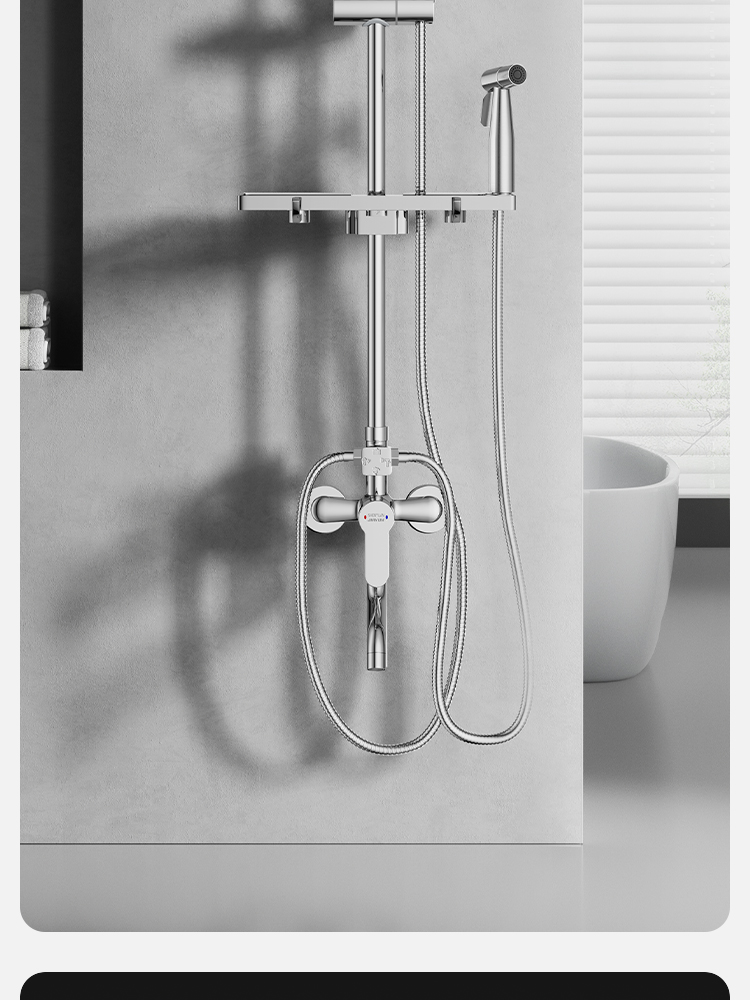 304不锈钢淋浴花洒套装恒温淋雨喷头增压沐浴家用浴室卫浴器龙头详情5