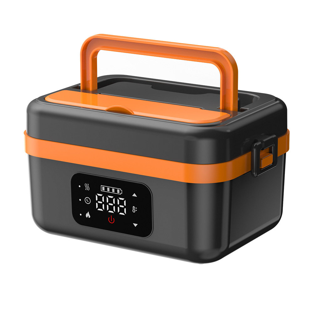 The 2025 new wireless heating usb rechargeable insulated lunch box comes with a built-in heating student electric lunch box that doesn't need to be plugged in Item Picture