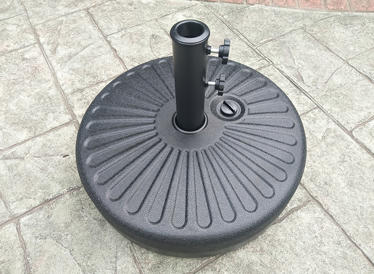 遮阳伞底座移动注水水座水箱塑料底座伞坐中柱伞配件太阳伞底座详情4
