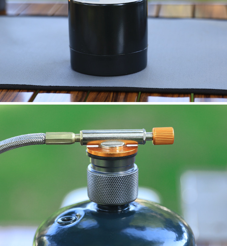 ATLAS outdoor gas stove accessories, gas filling valve adapter, outdoor camping accessories, high-altitude tank gas filling valve pic 8