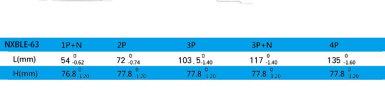 正泰漏电断路器家用空气开关带漏电保护空开2P漏保NXBLE（DZ47LE)详情29