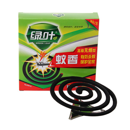 3-007绿叶盘香盘式蚊香不刺鼻 健康灭蚊杀蚊除蚊灭蚊详情2