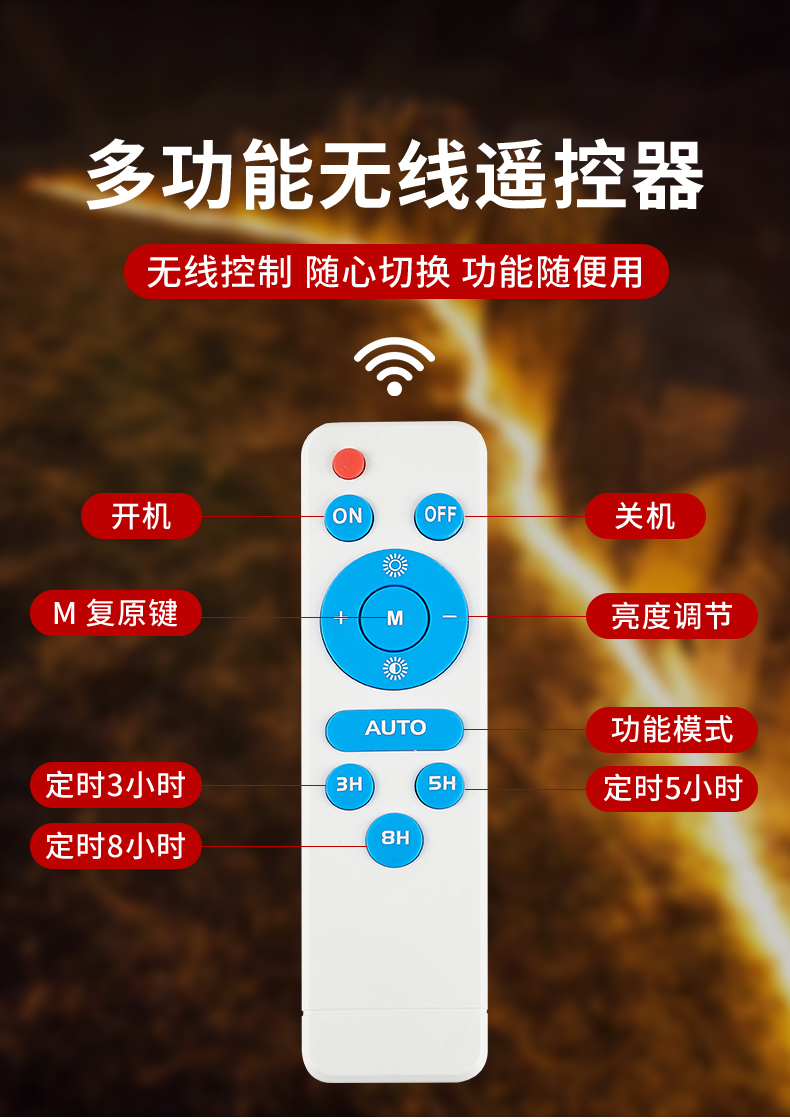 新款太阳能COB灯带户外防水超亮庭院阳台花园氛围灯别墅屋檐灯条详情33