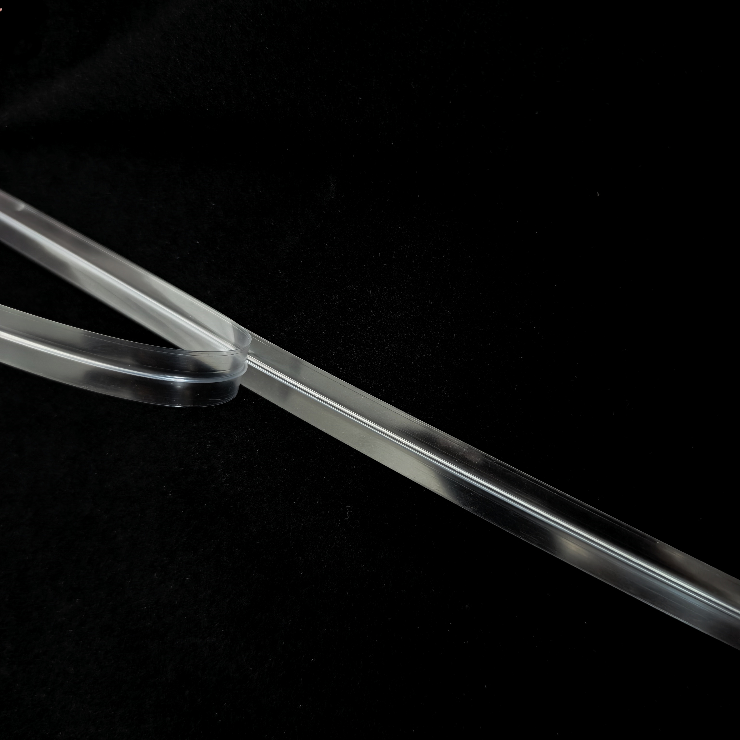 ppe concave-convex buckle zipper waterproof composite bag, self-sealing bag, chain pull clothing bag, zipper, three-side sealed universal zipper details Picture